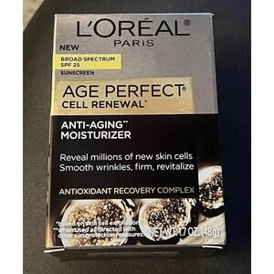 L'Oreal Paris Age Perfect Cell Renewal Anti-Aging Day Moisturizer SPF 25, 1.7 oz
